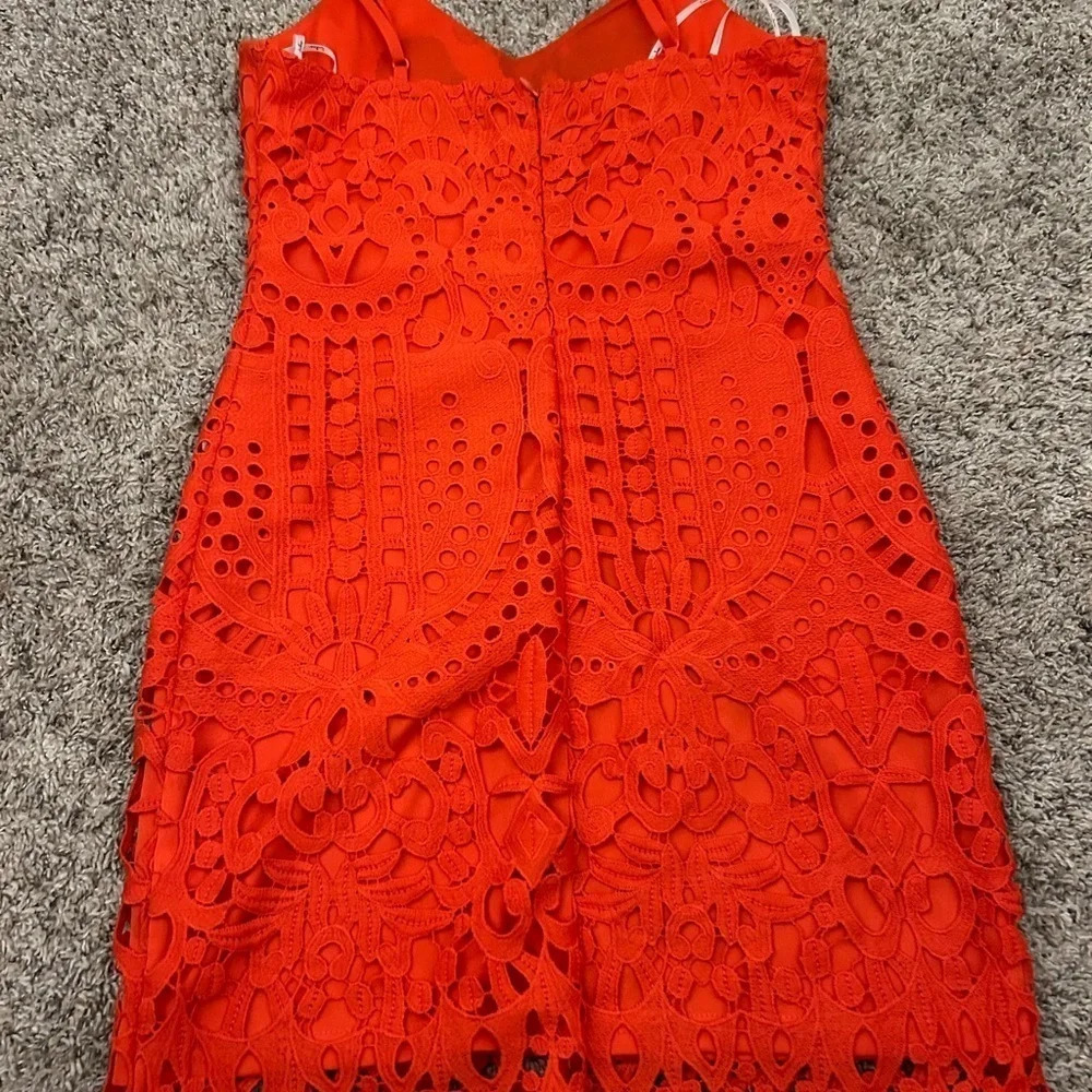 Lulus scarlet dress - Picture 5 of 5